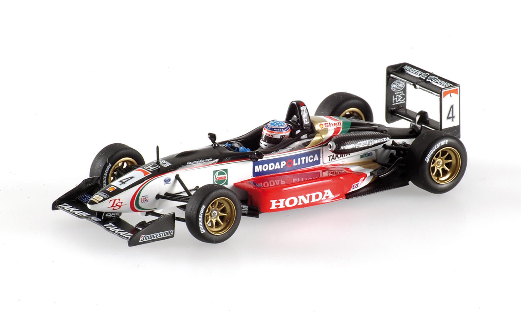 DALLARA MUGEN F301 - TAKUMA SATO - WINNER - F3 2001 ZANDVOORT