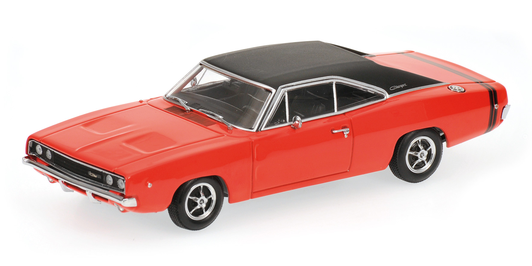 DODGE CHARGER - 1968 - BRIGHT RED