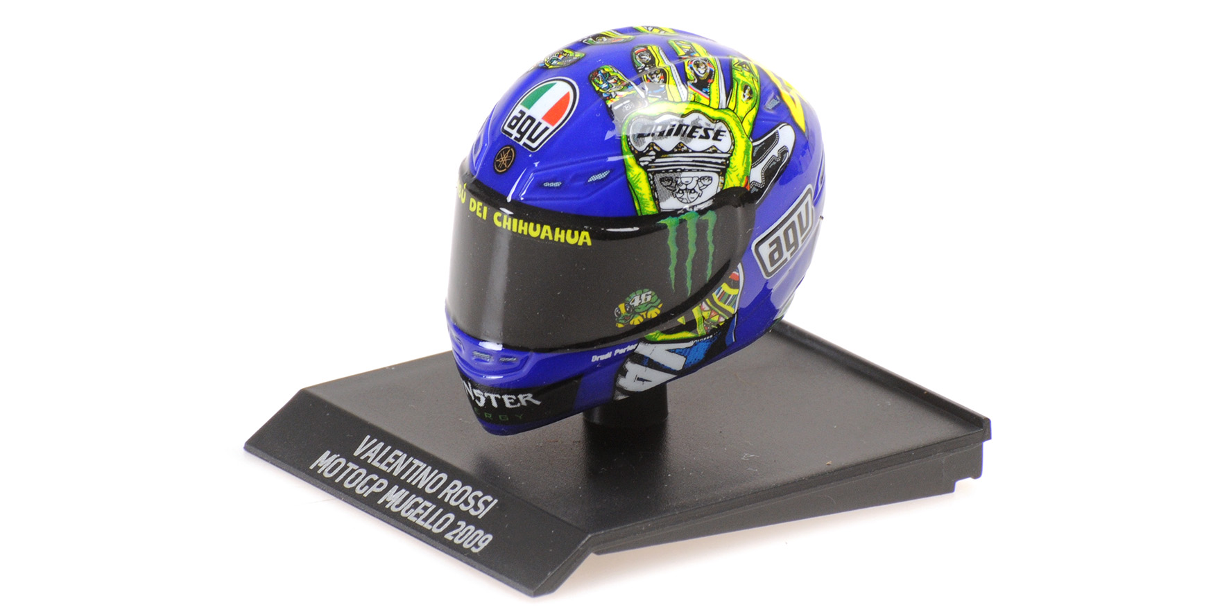 HELMET - VALENTINO ROSSI - MOTOGP MUGELLO 2009