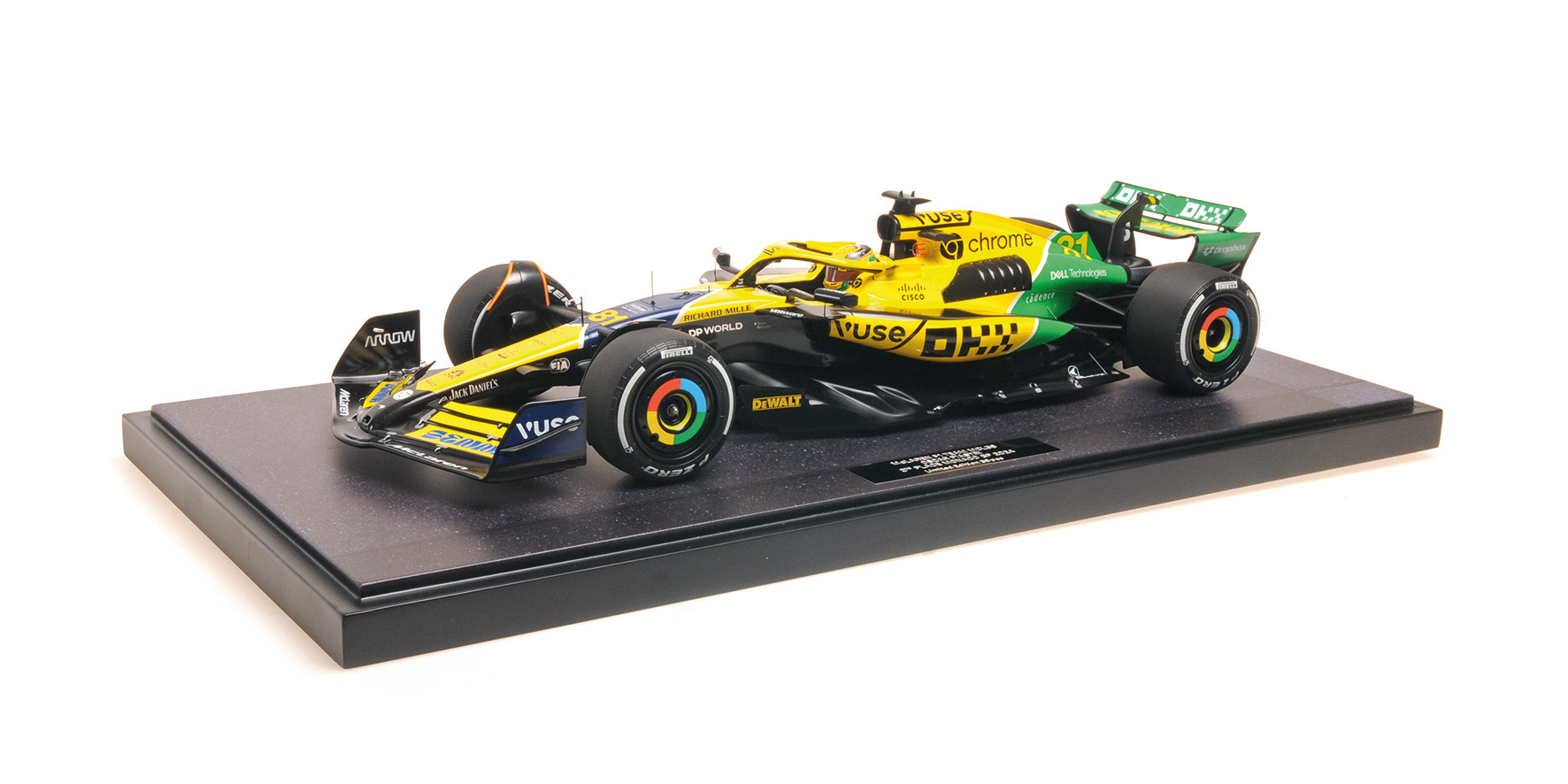 MCLAREN FORMULA 1 TEAM MCL38 - OSCAR PIASTRI - 2ND PLACE MONACO GP 2024