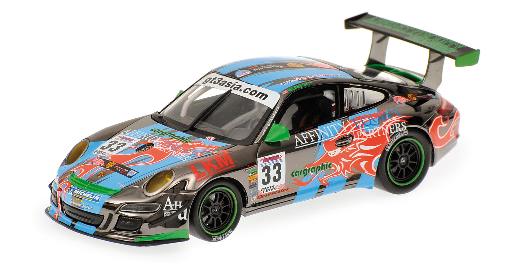 PORSCHE 911 GT3 CUP S - MOK WENG SUN - WINNER GT3 ASIA CHALLENGE - ASIAN FESTIVAL OF SPEED 2009