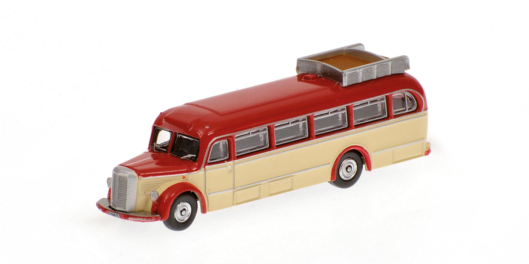 MERCEDES-BENZ O6600 BUS - 1950 - RED/CREAM