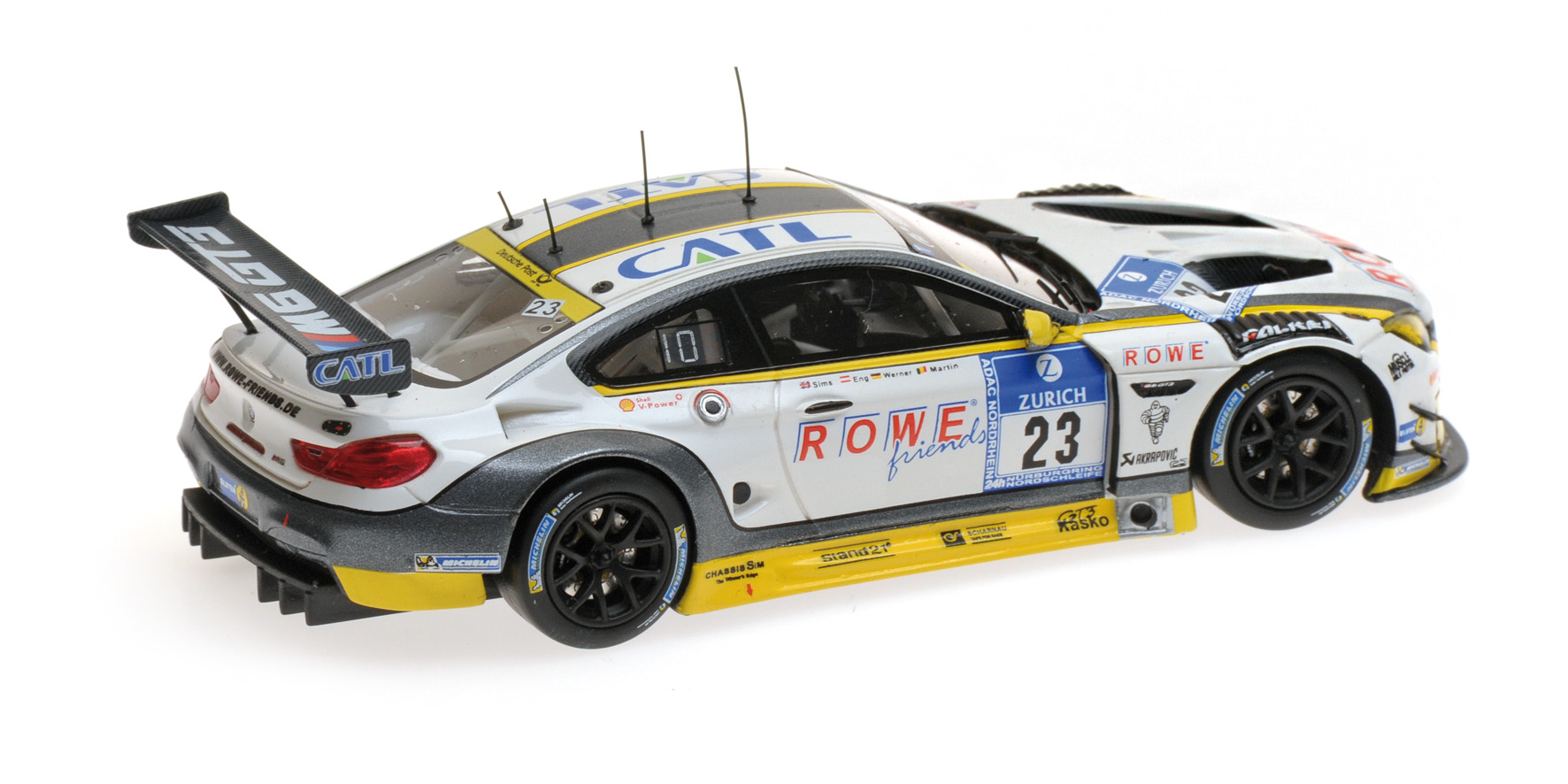 BMW M6 GT3 - ROWE RACING - SIMS/ENG/MARTIN/WERNER - 24H NÜRBURGRING 2016