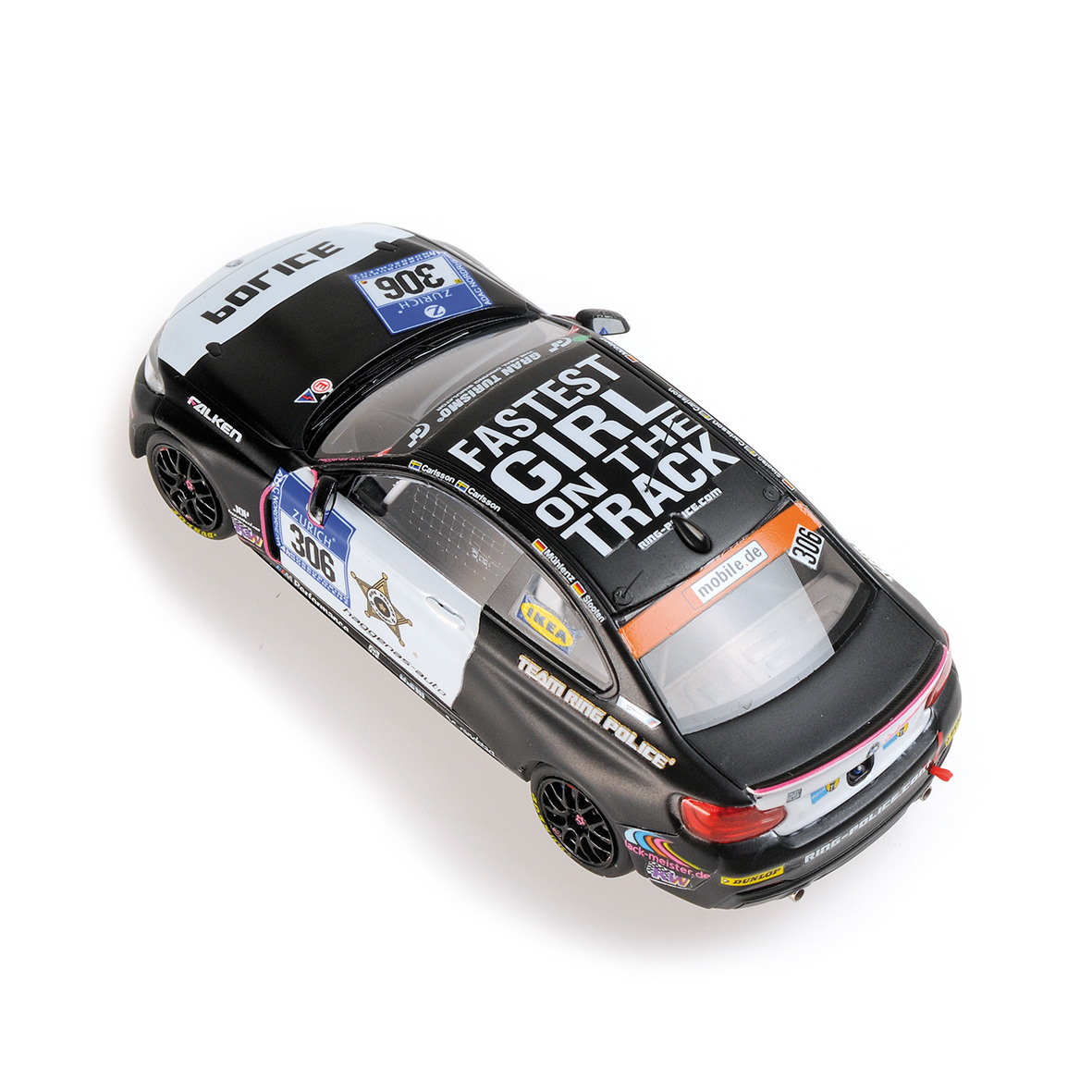 BMW M 235I RACING - TEAM RING POLICE - KREMER/SLOOTEN/CARLSSON/CARLSSON - 24H NÜRBURGRING