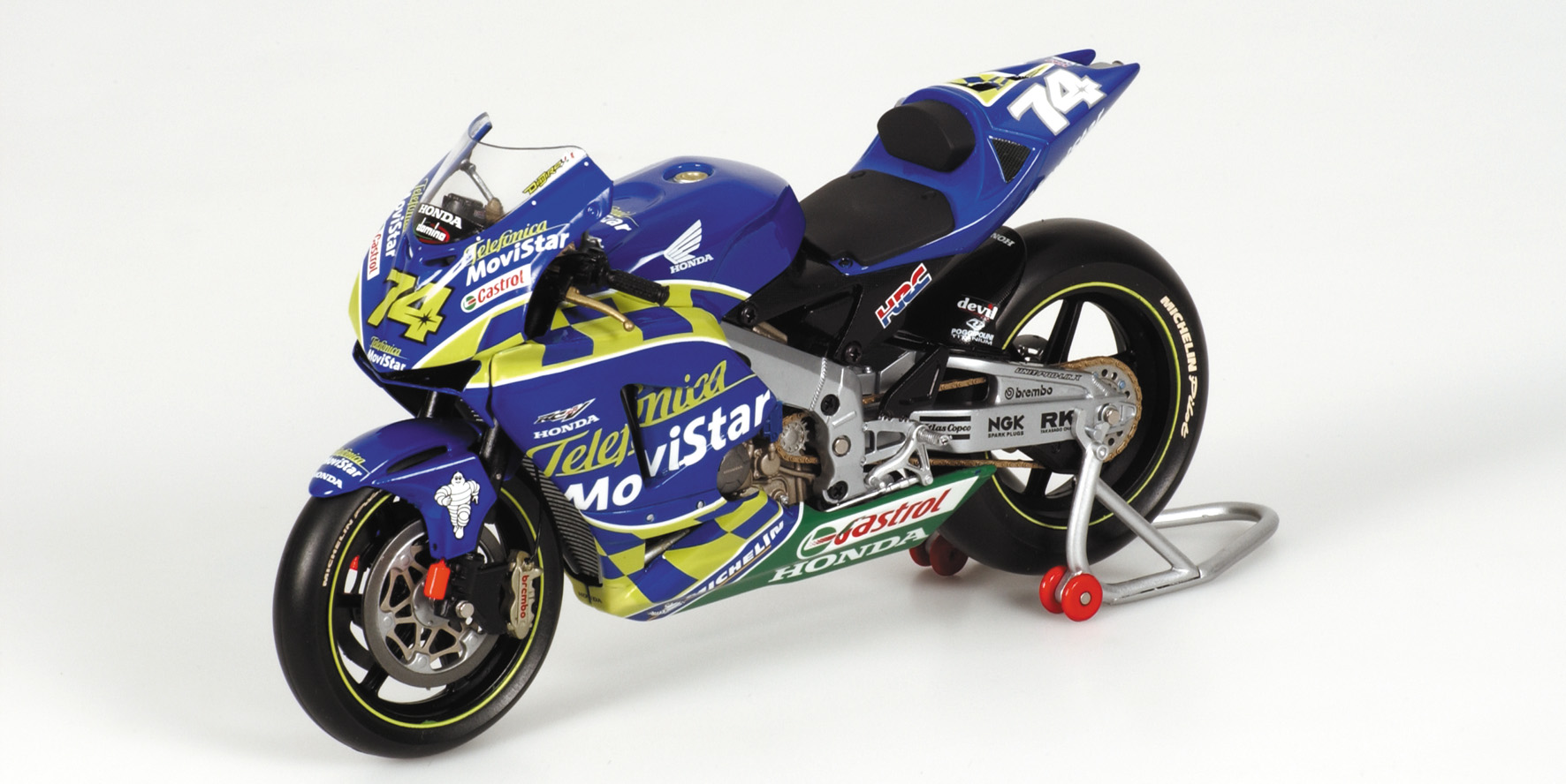 HONDA RC211V - DAIJIRO KATOH - TEAM TELEFONICA MOVISTAR - MOTOGP 2003