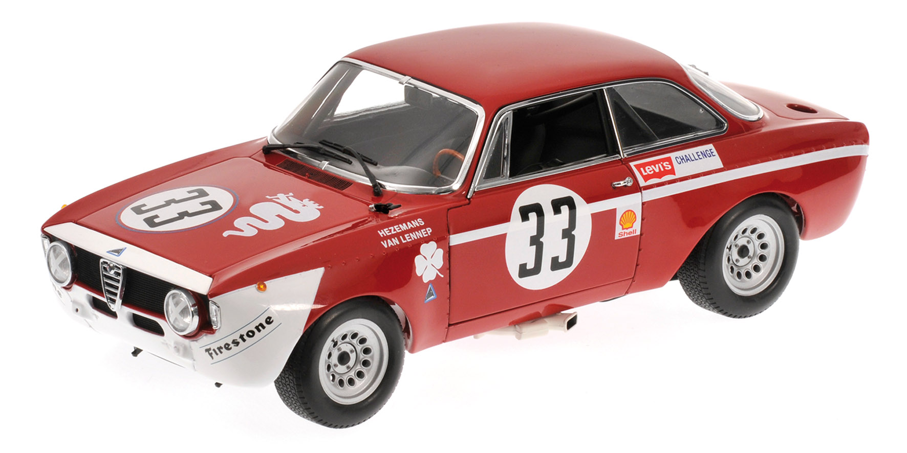 ALFA ROMEO GTA 1300 JUNIOR - HEZEMANS/VAN LENNEP - WINNERS DIV.1 4H JARAMA - 1972