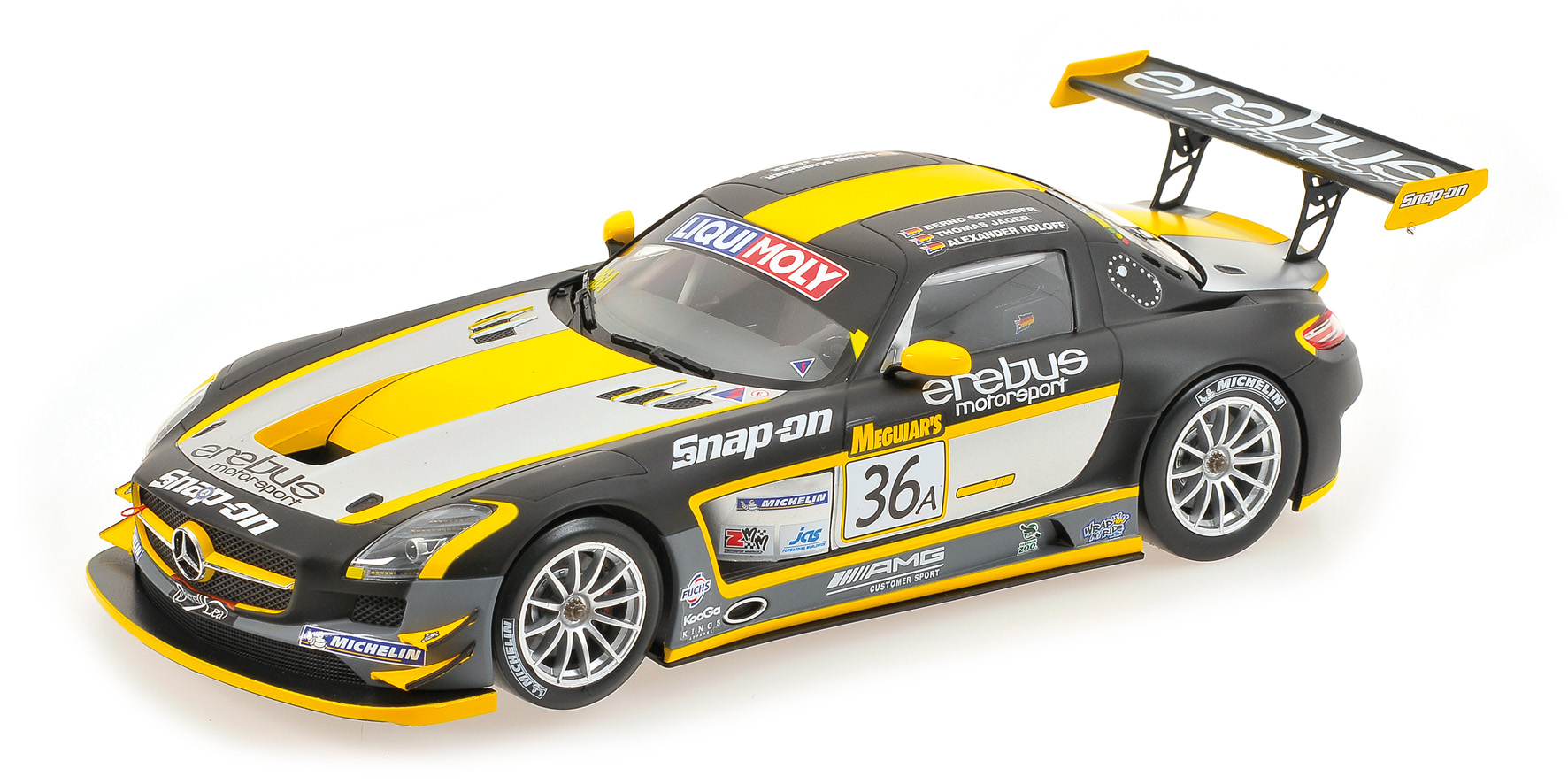 MERCEDES-BENZ SLS AMG GT3 - SCHNEIDER/JÄGER/ROLOFF - WINNERS BATHURST 12 HOURS 2013