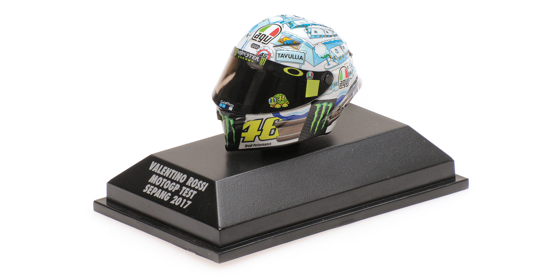 AGV HELMET - VALENTINO ROSSI - MOTOGP TEST SEPANG 2017