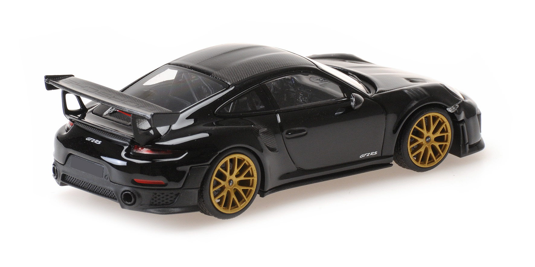 PORSCHE 911 (991.2) GT2RS - 2018 - BLACK (WEISSACHPAKET) AURUM WHEELS