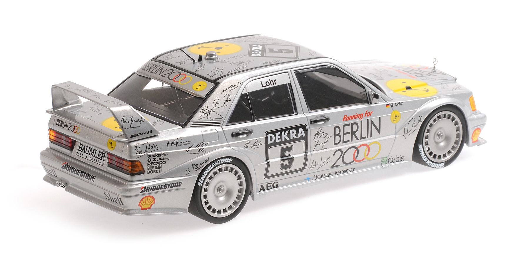 MERCEDES-BENZ 190E 2.5-16 EVO 2 - TEAM AMG-MERCEDES - ELLEN LOHR - DTM 1992