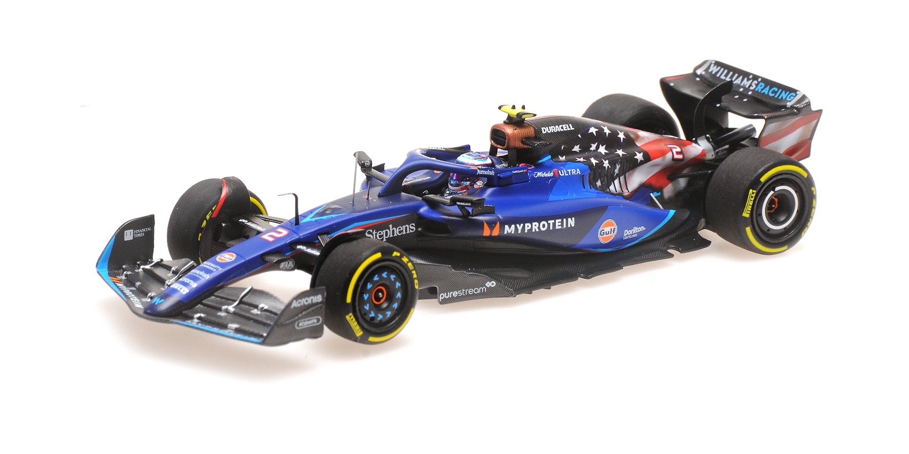 WILLIAMS RACING FW45 - LOGAN SARGEANT - AUSTIN GP 2023