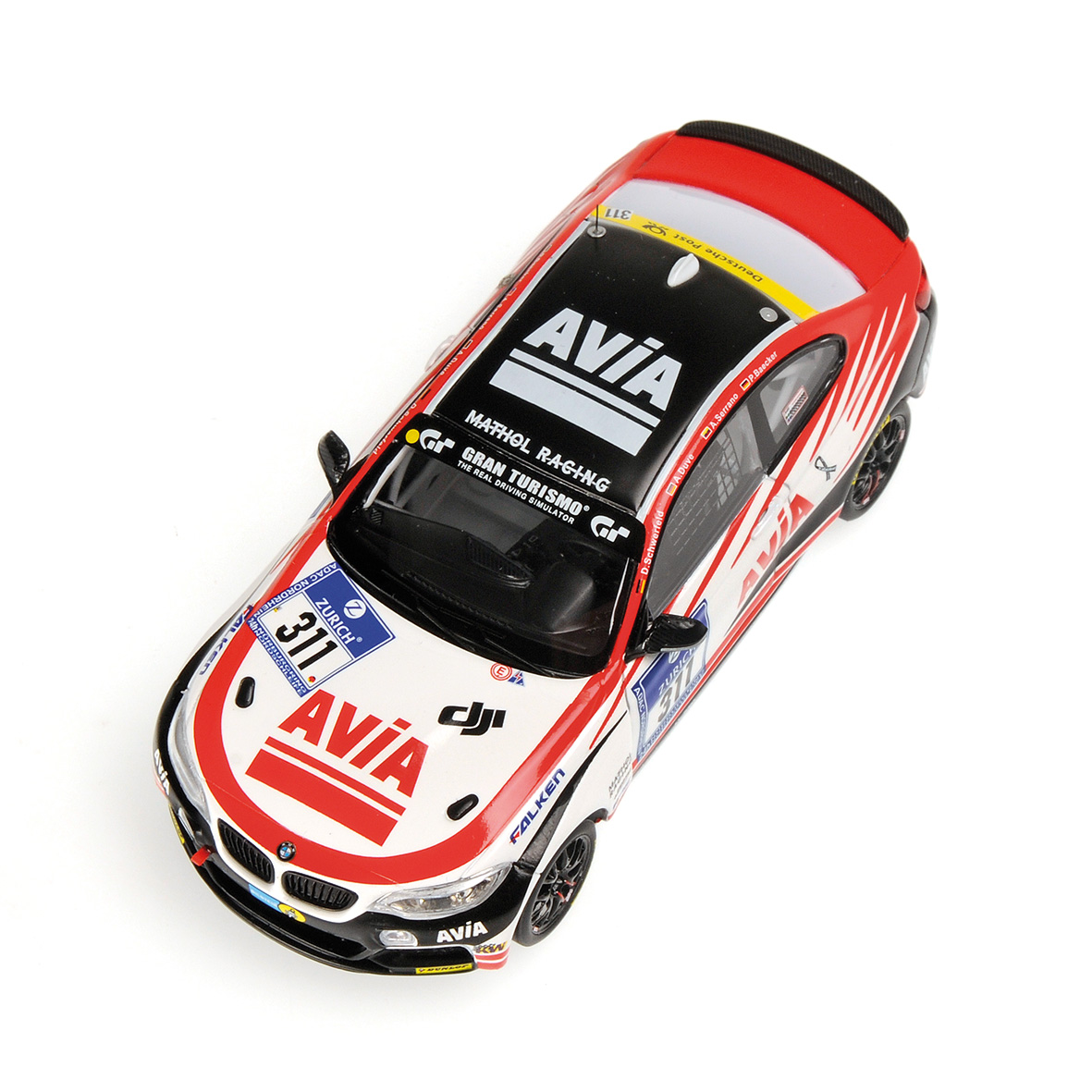 BMW M235I RACING - MATHOL E.V. AVIA RACING - SCHWERFELD/DUVE/SERRANO/BAECKER - 24H NÜRBURGRING 2015
