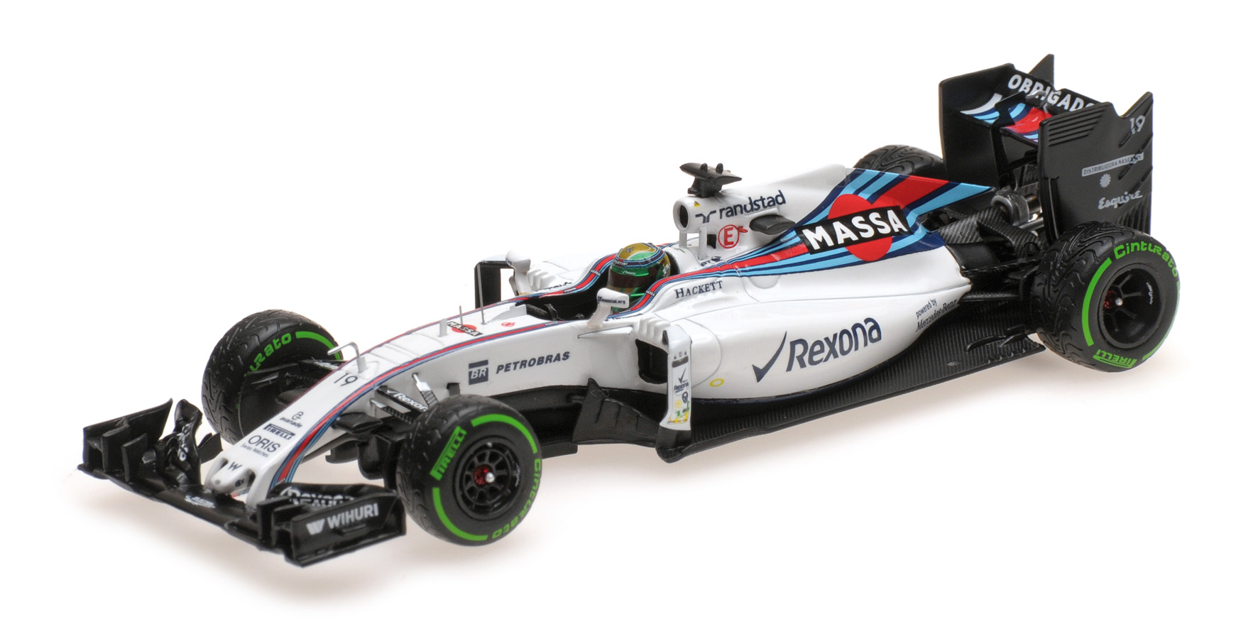 WILLIAMS MARTINI RACING MERCEDES FW38 - FELIPE MASSA - FINAL BRAZILIAN GP NOVEMBER 13TH 2016