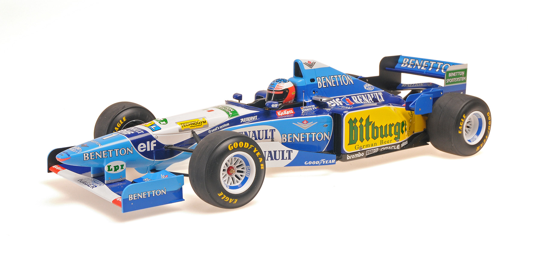 BENETTON RENAULT B195 - MICHAEL SCHUMACHER - WINNER EUROPEAN GP 1995