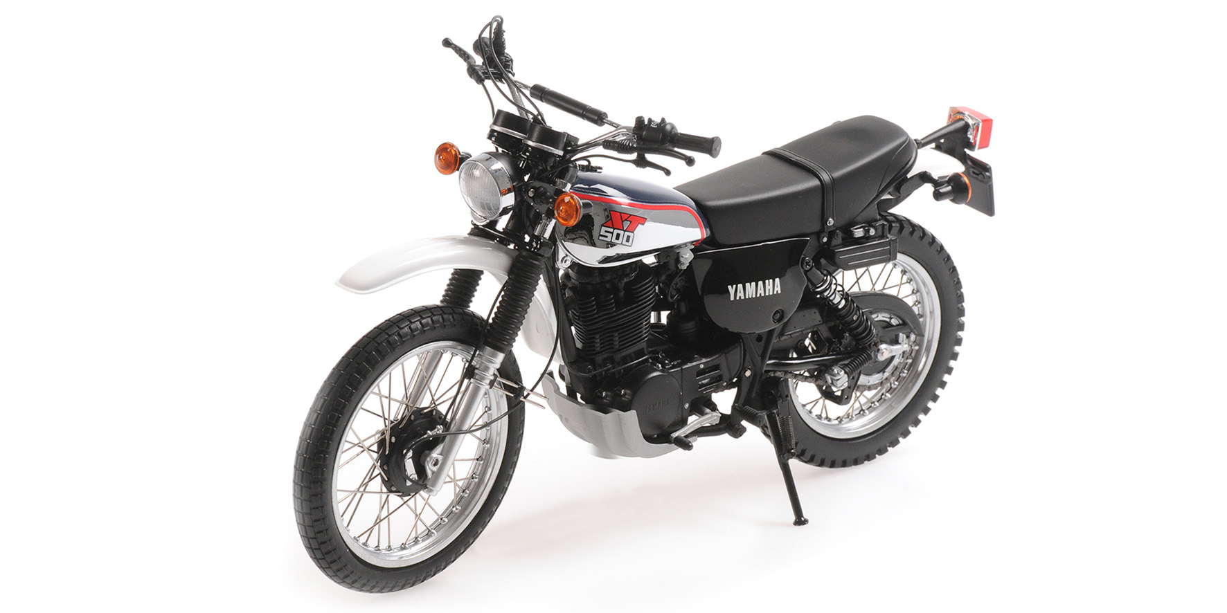 YAMAHA XT 500 - 1986 - DARK BLUE/WHITE