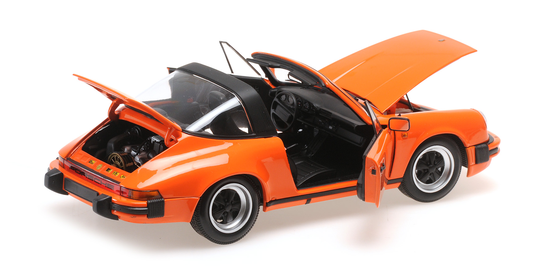 PORSCHE 911 CARRERA 3.2 TARGA - 1983 - ORANGE