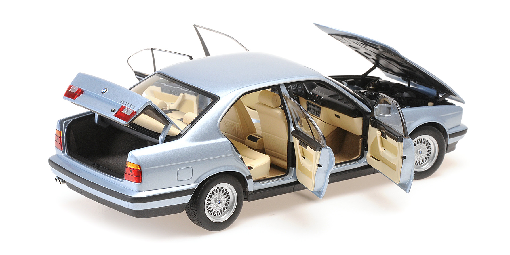 BMW 535i (E34) - 1988 - LIGHT BLUE METALLIC
