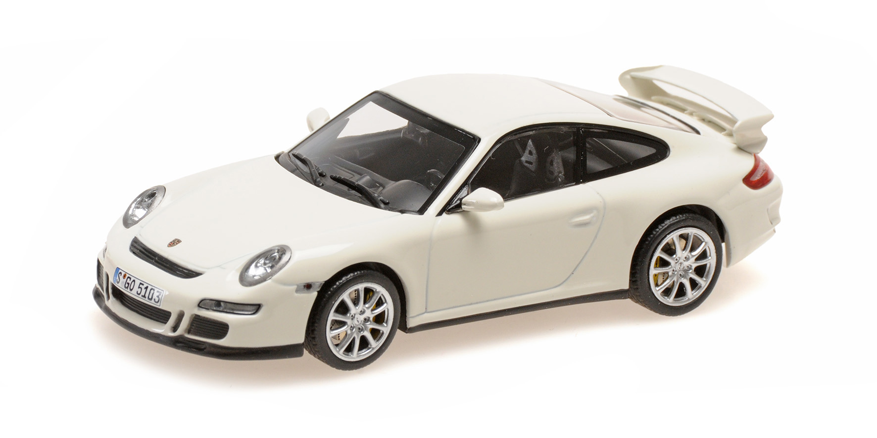PORSCHE 911 GT3 - 2006 - WHITE - SPORT AUTO