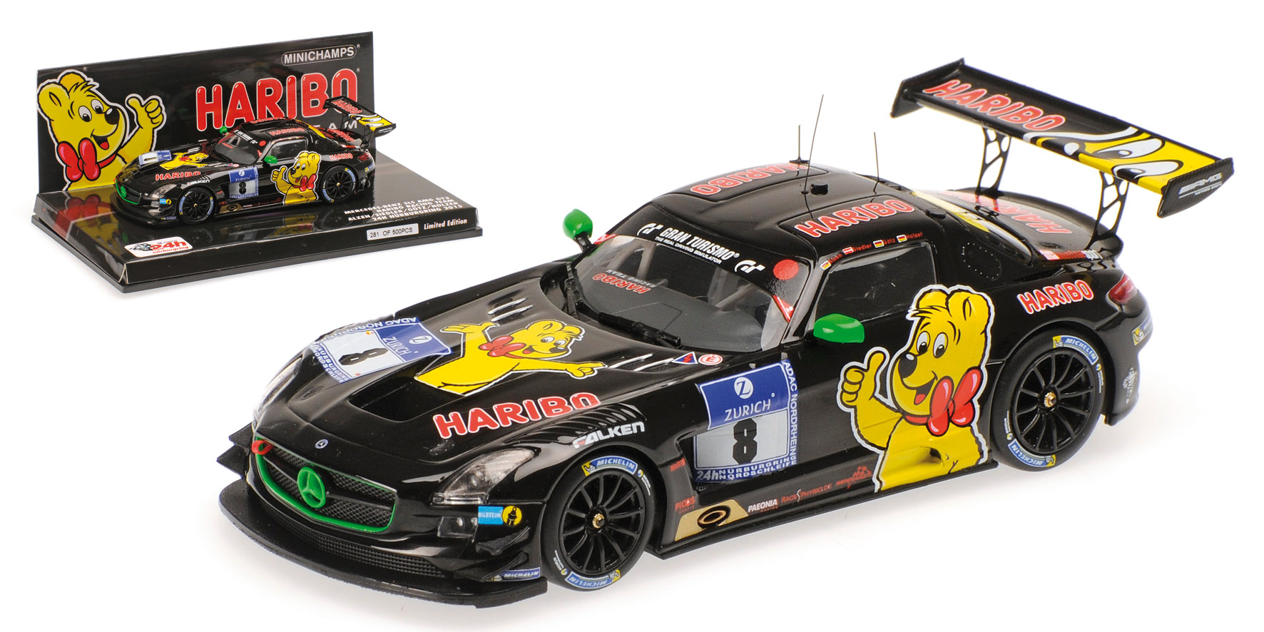 MERCEDES-BENZ SLS AMG - TEAM HARIBO RACING - ALZEN/HOLZER/SIEDLER/GÖTZ - 24H NÜRBURGRING 2015