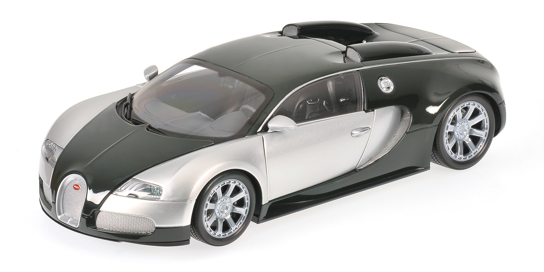 BUGATTI VEYRON EDITION CENTENAIRE - 2009 - CHROME/GREEN