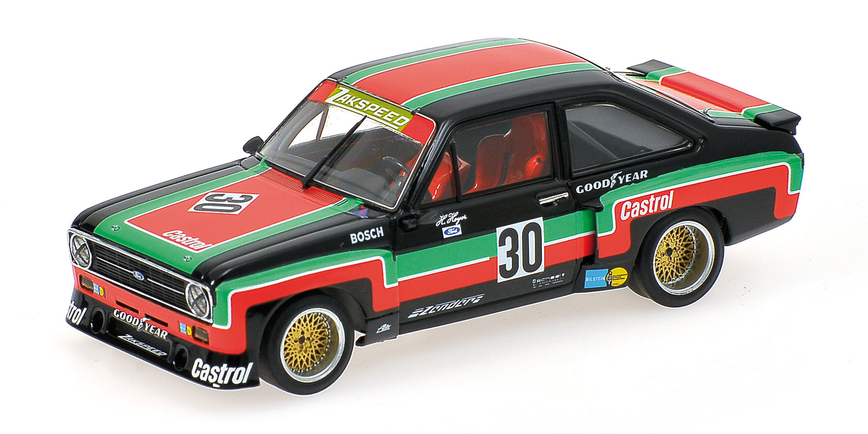FORD ESCORT II RS 1800 - 'CASTROL' - HANS HEYER - WINNER DIV. 2 DRM MAINZ FINTHEN 1976