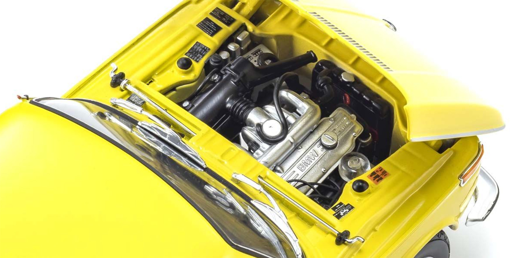 BMW 2002 TII - YELLOW - (08543GF)