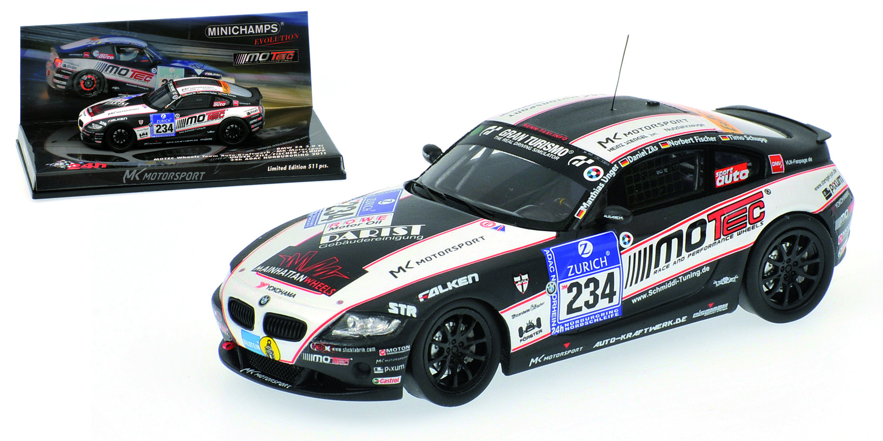 BMW Z4 3,0 SI - UNGER/ZILS/FISCHER/SCHUPP - 24H ADAC NÜRBURGRING 2011