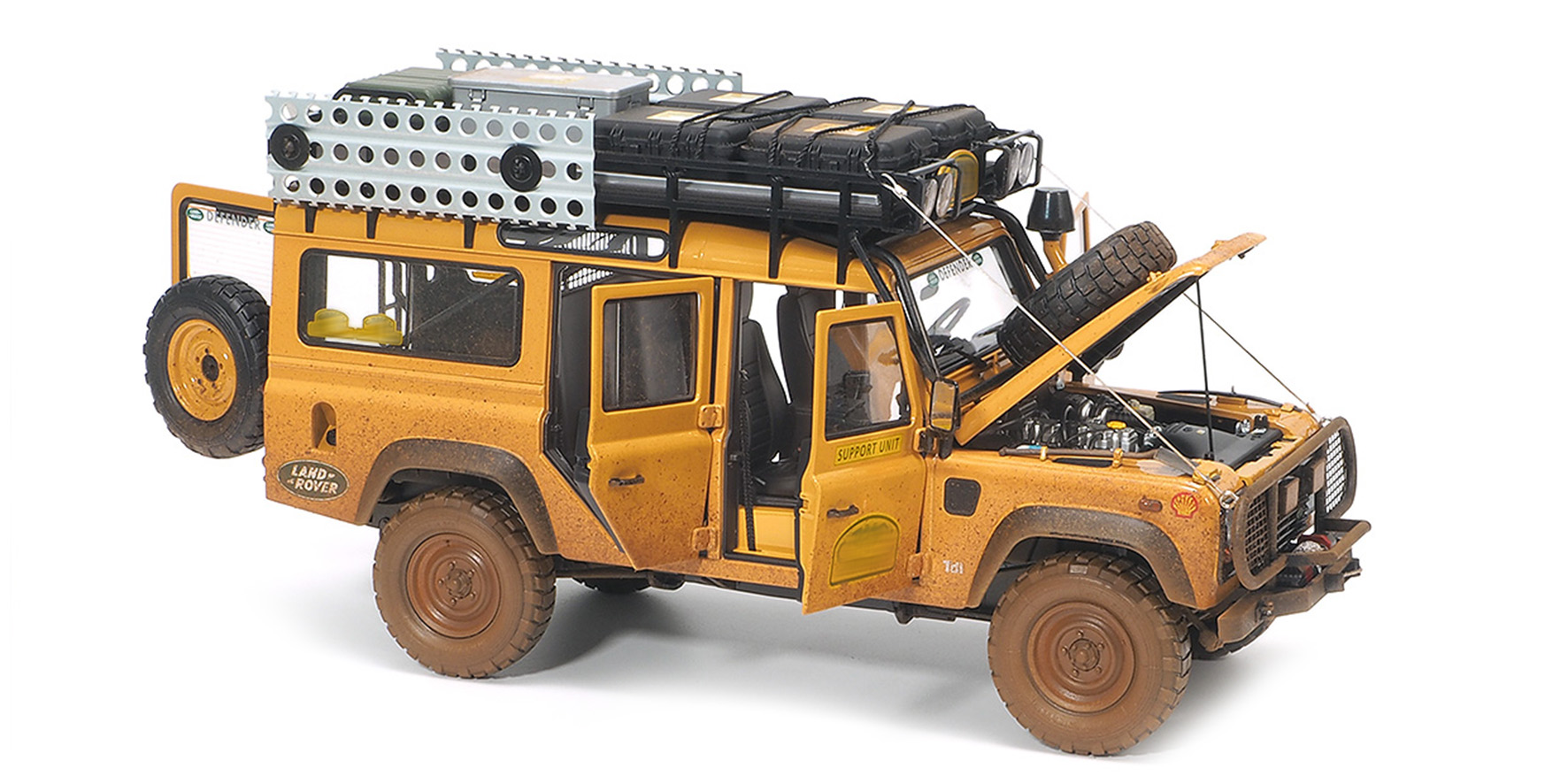 LAND ROVER DEFENDER 110 - 'CAMEL TROPHY' - DIRTY VERSION