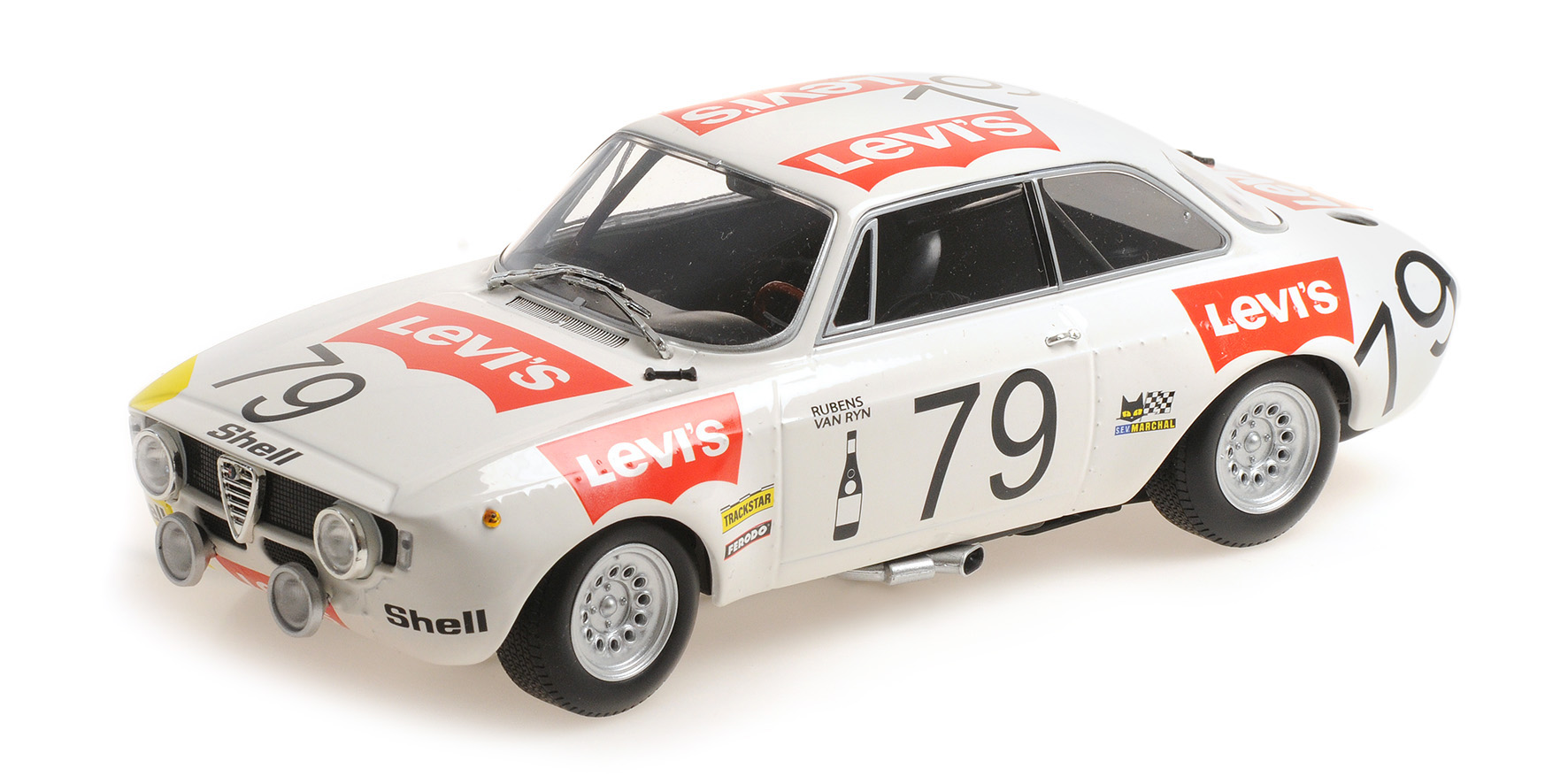 ALFA ROMEO GTA 1300 JUNIOR - RUBENS/VAN RYN - SPA 24H 1971