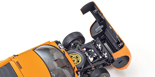 LAMBORGHINI MIURA P400 - ORANGE/BROWN INTERIOR (08621PB)