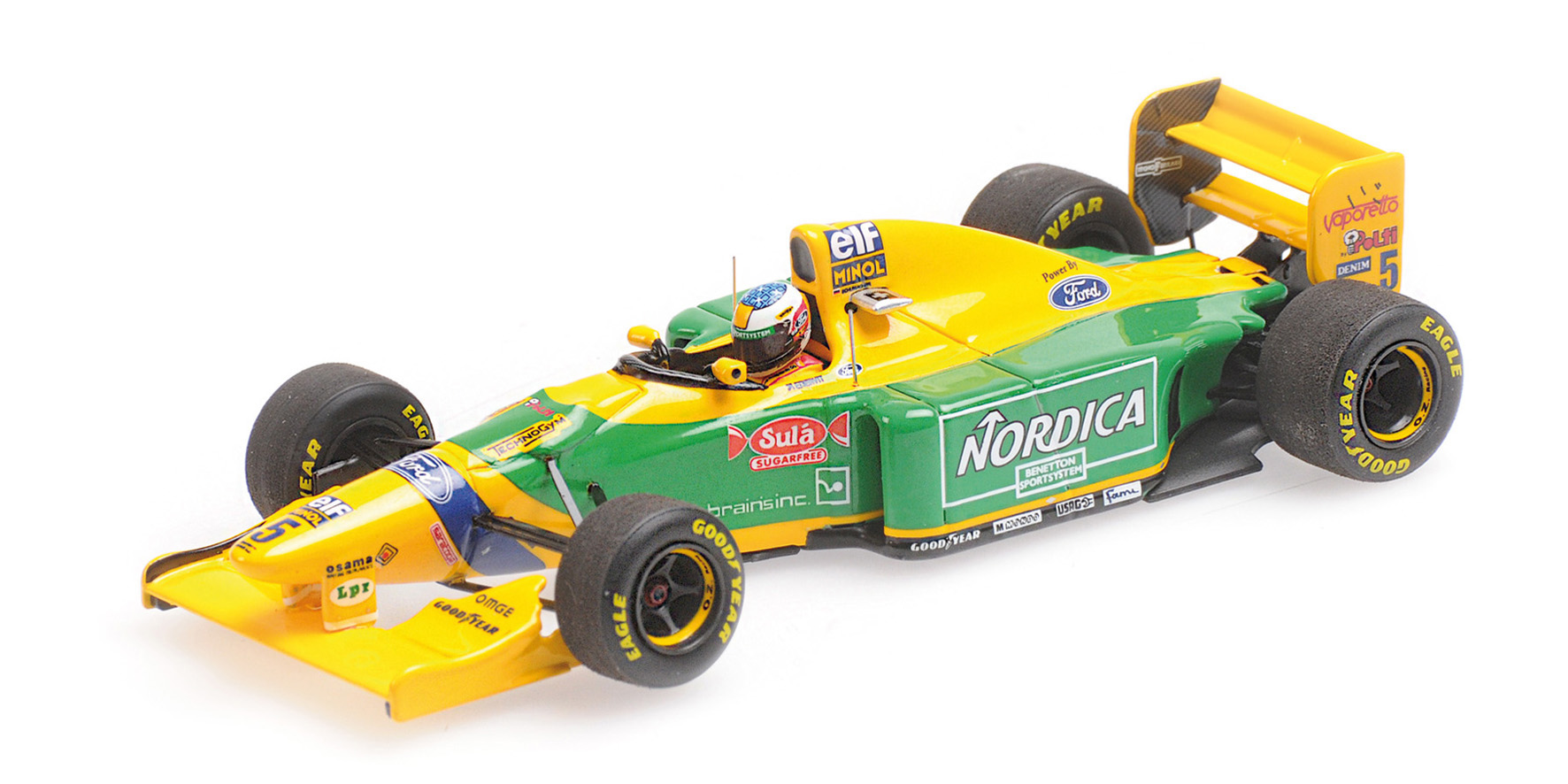 BENETTON FORD B193B - MICHAEL SCHUMACHER - WINNER PORTUGUESE GP 1993