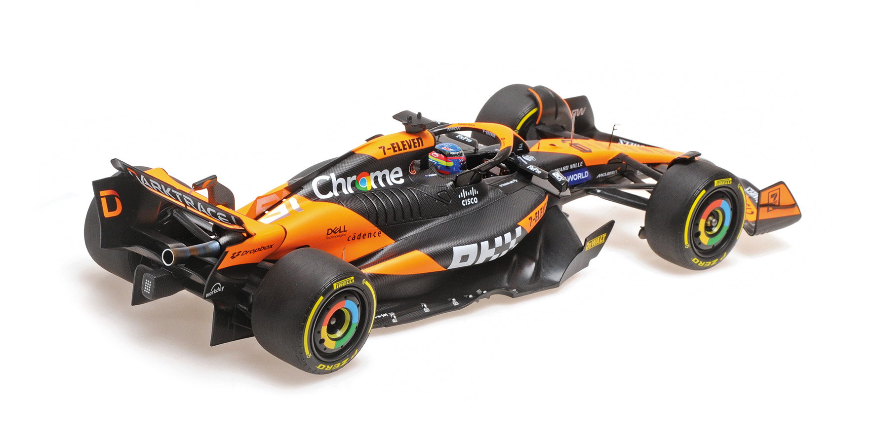 MCLAREN FORMULA 1 TEAM MCL38 - OSCAR PIASTRI - FIRST WIN HUNGARIAN GP 2024