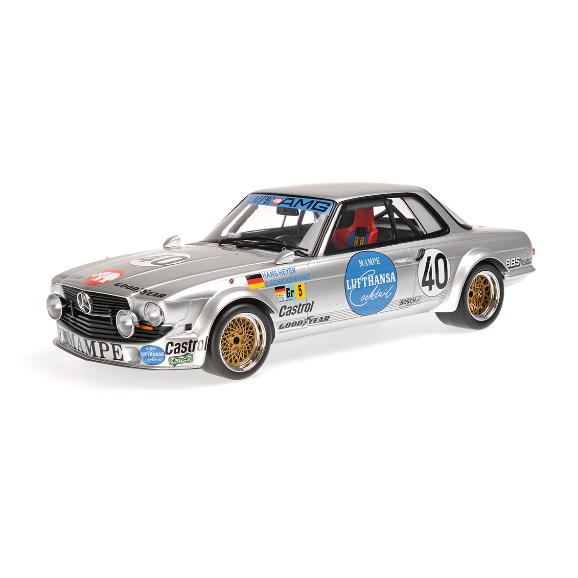 MERCEDES-BENZ 450 SLC 5.0 - HEYER/SCHICKENTANZ - 24H LE MANS 1978