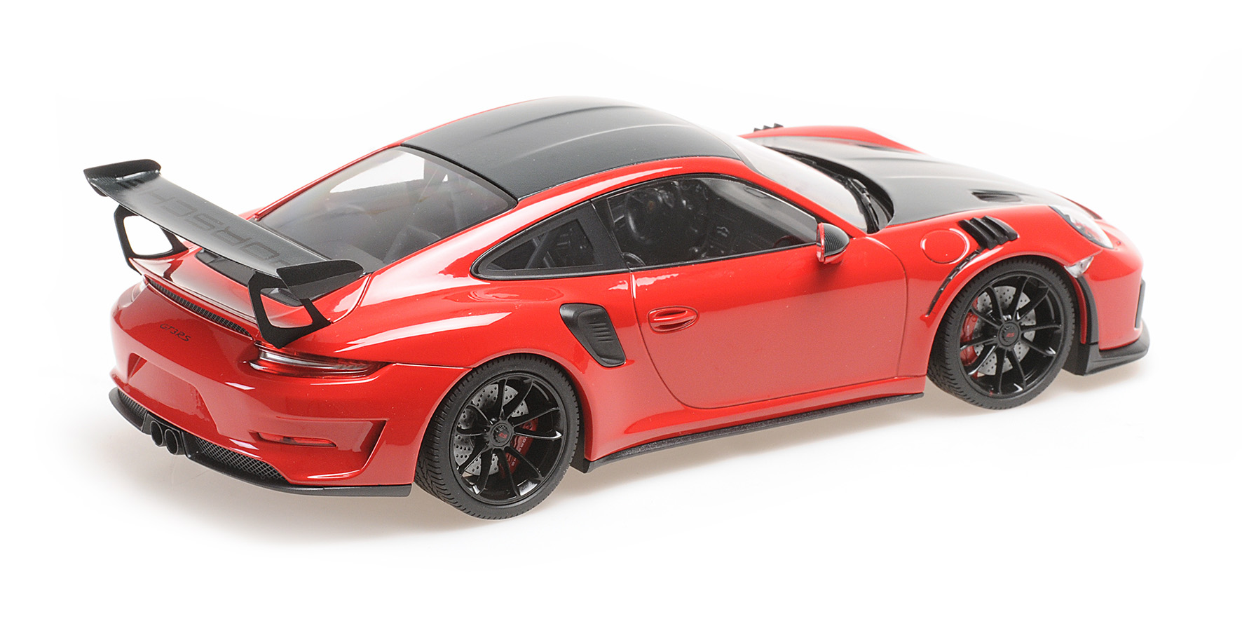PORSCHE 911 GT3RS (991.2) - 2019 - RED W/ WEISSACH PACKAGE W/ BLACK WHEELS