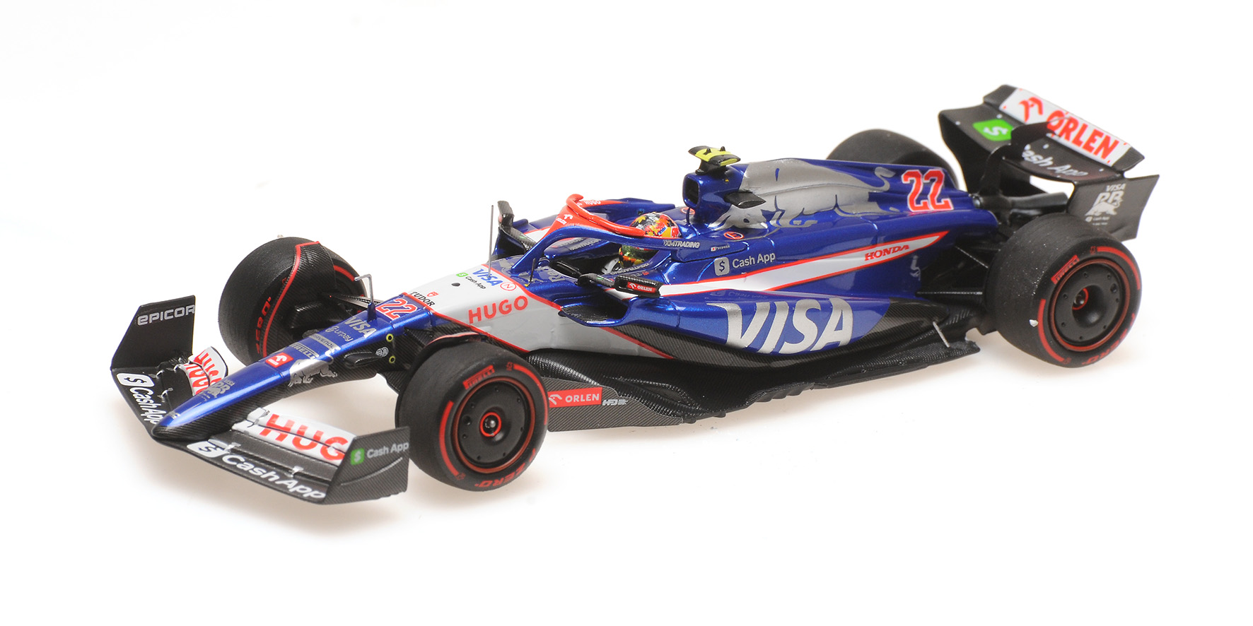 VISA CASH RB FORMULA ONE TEAM VCARB 01 - YUKI TSUNODA - 2024