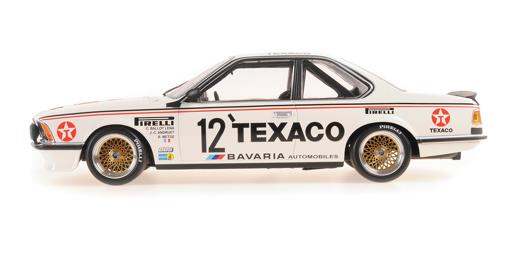 BMW 635 CSI - BAVARIA AUTOMOBILES - BALLOT-LENA / METGE / ANDRUET - 24H SPA 1985