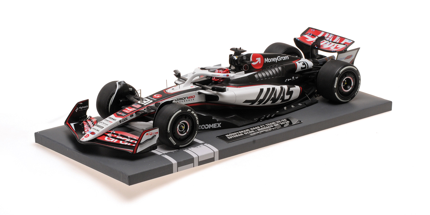 MONEYGRAM HAAS F1 TEAM VF-25 - ESTEBAN OCON - MONACO GP 2025