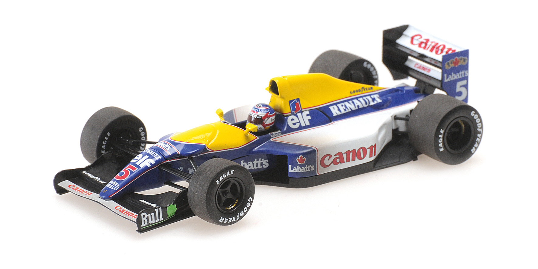 WILLIAMS RENAULT FW 14B - NIGEL MANSELL - WORLD CHAMPION 1992 - DIRTY VERSION
