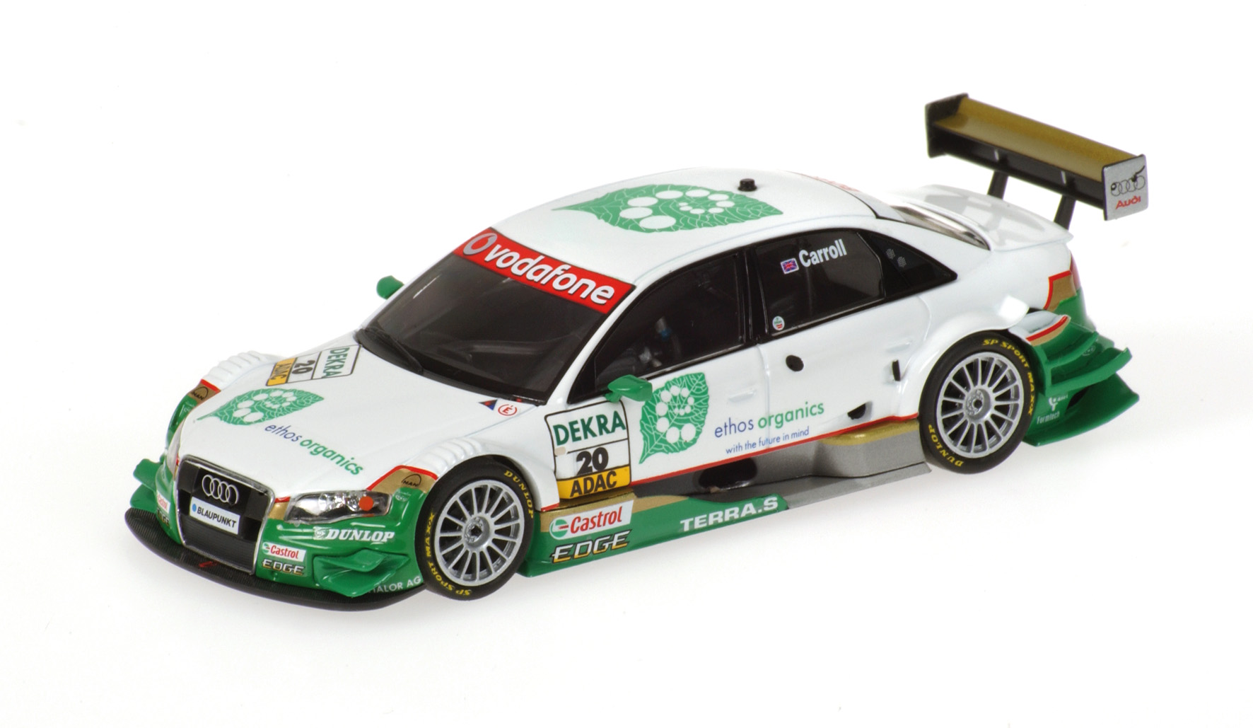 AUDI A4 - 'ETHOS ORGANICS' - ADAM CARROLL - TEAM KOLLES T.M.E.  - DTM 2007