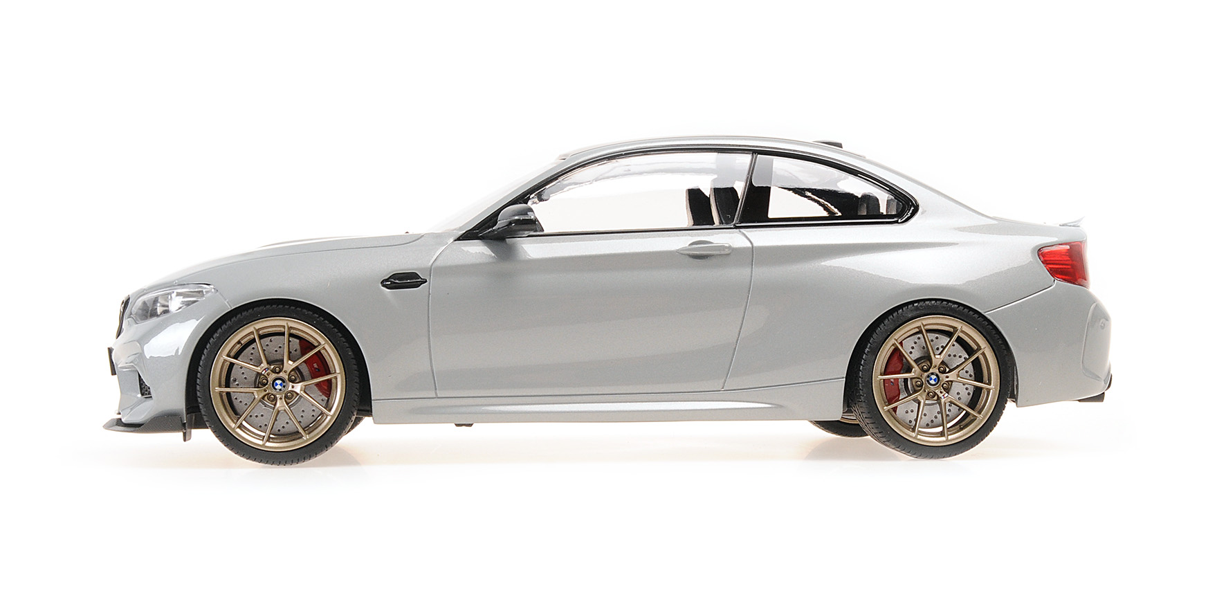 BMW M2 CS - 2020 - SILVER METALLIC W/GOLD WHEELS