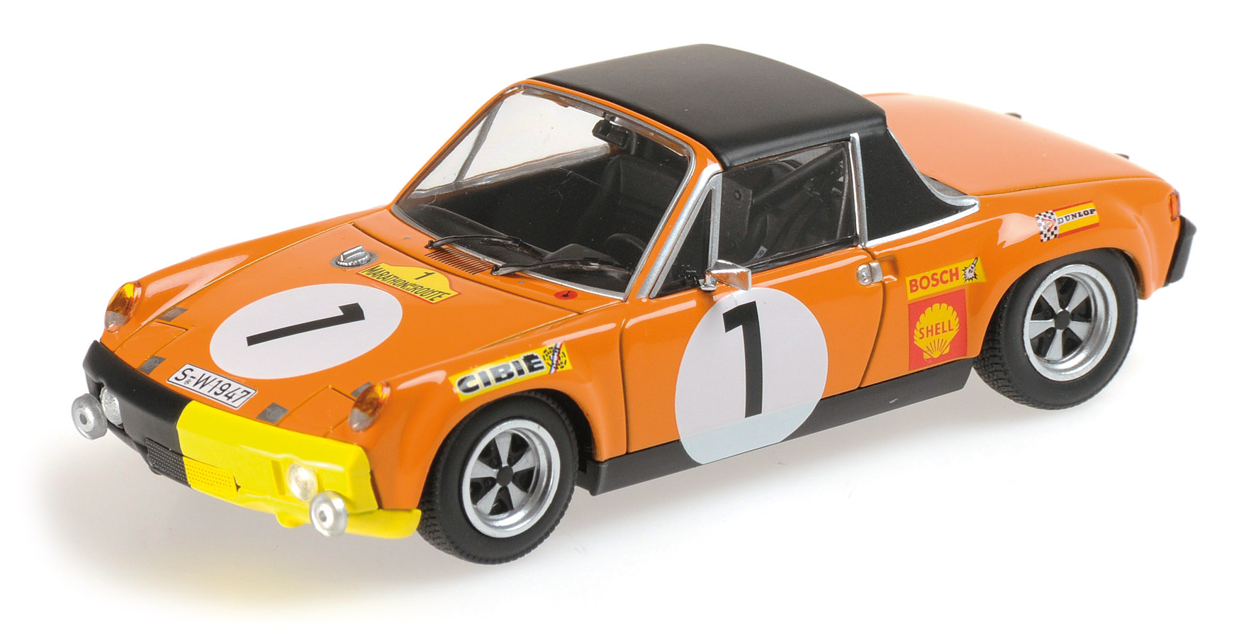PORSCHE 914/6 - LARROUSE/HALDI/MARKO - WINNERS MARATHON DE LA ROUTE 1970