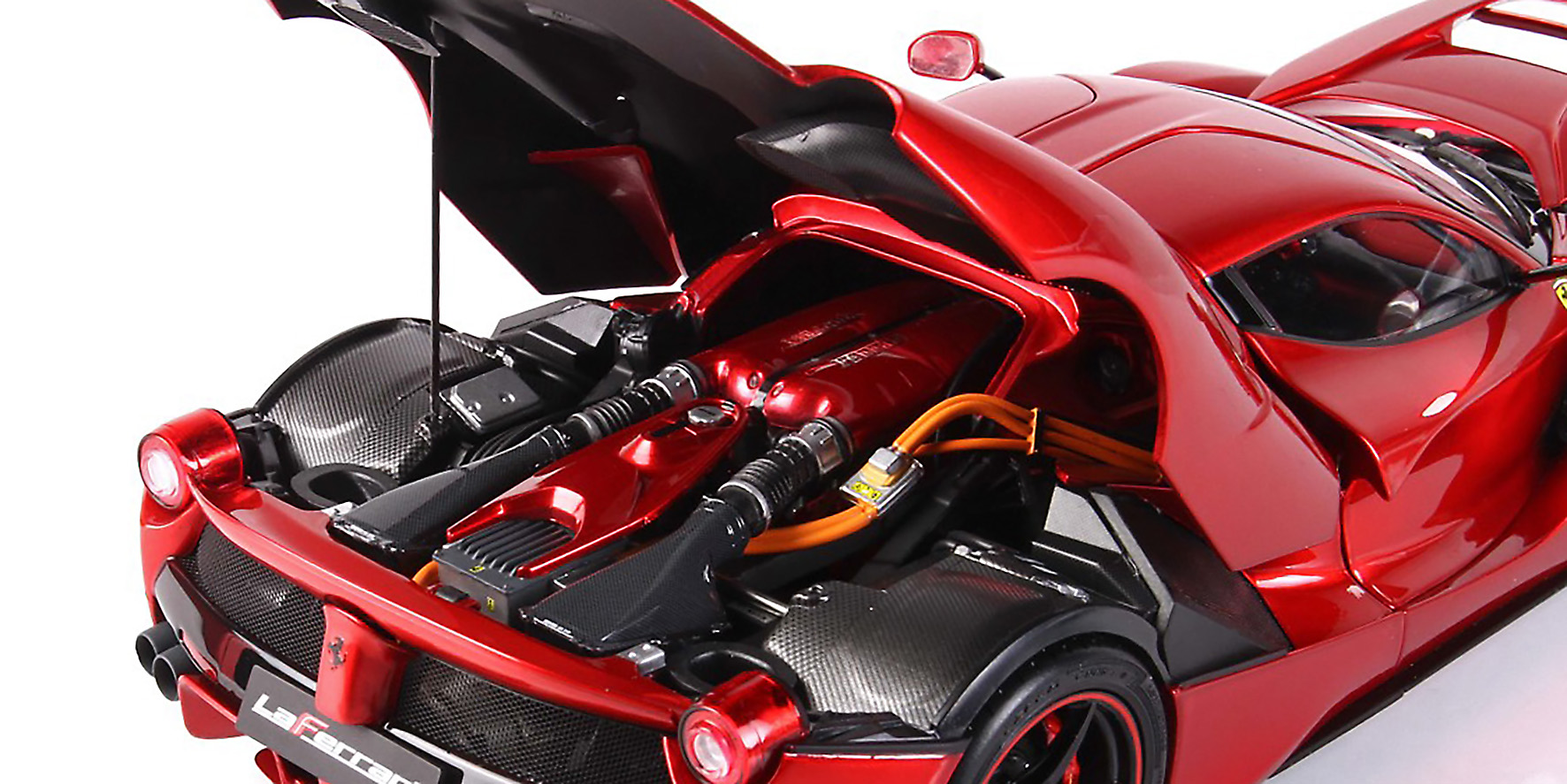 FERRARI LAFERRARI - RED METALLIC (LEWIS HAMILTON)