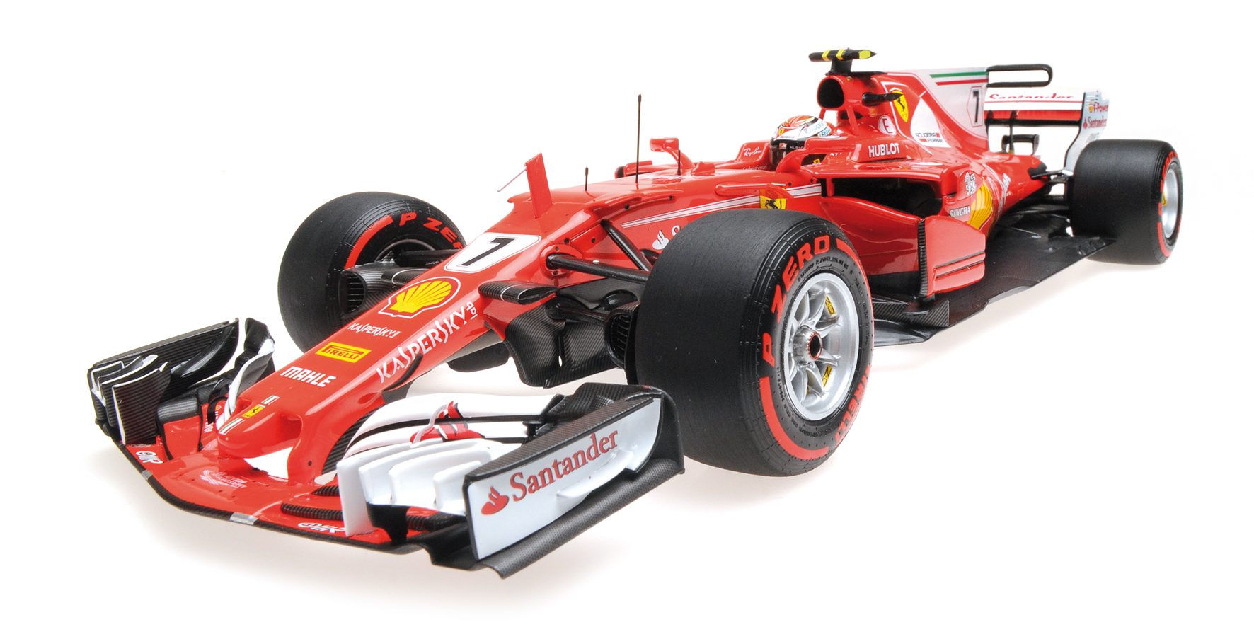 FERRARI SF70-H - SCUDERIA FERRARI - KIMI RÄIKKÖNEN - 2ND PLACE GP MONACO 2017