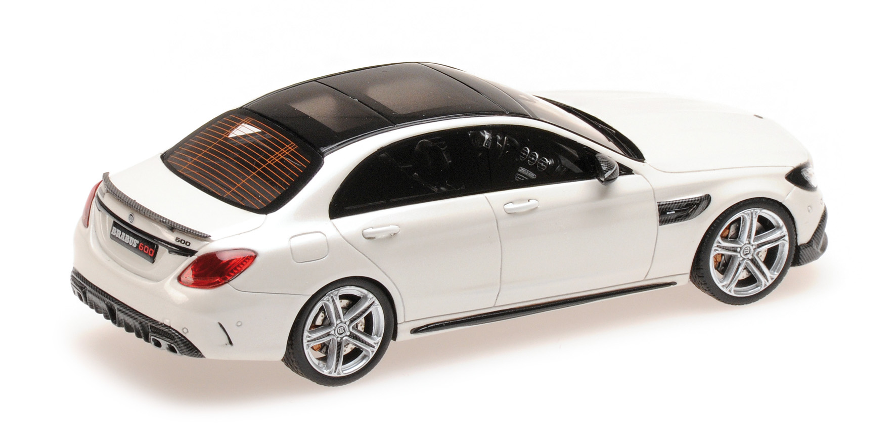 BRABUS 600 AUF BASIS MERCEDES AMG C 63 S - 2015 - WHITE