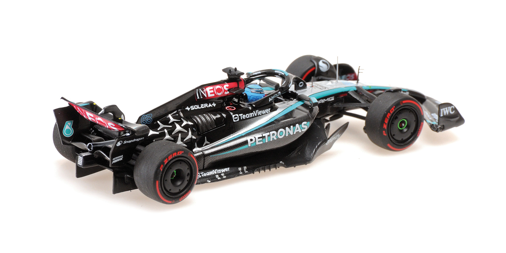 MERCEDES-AMG PETRONAS FORMULA ONE TEAM F1 W15 E PERFORMANCE - GEORGE RUSSELL - BRITISH GP 2024
