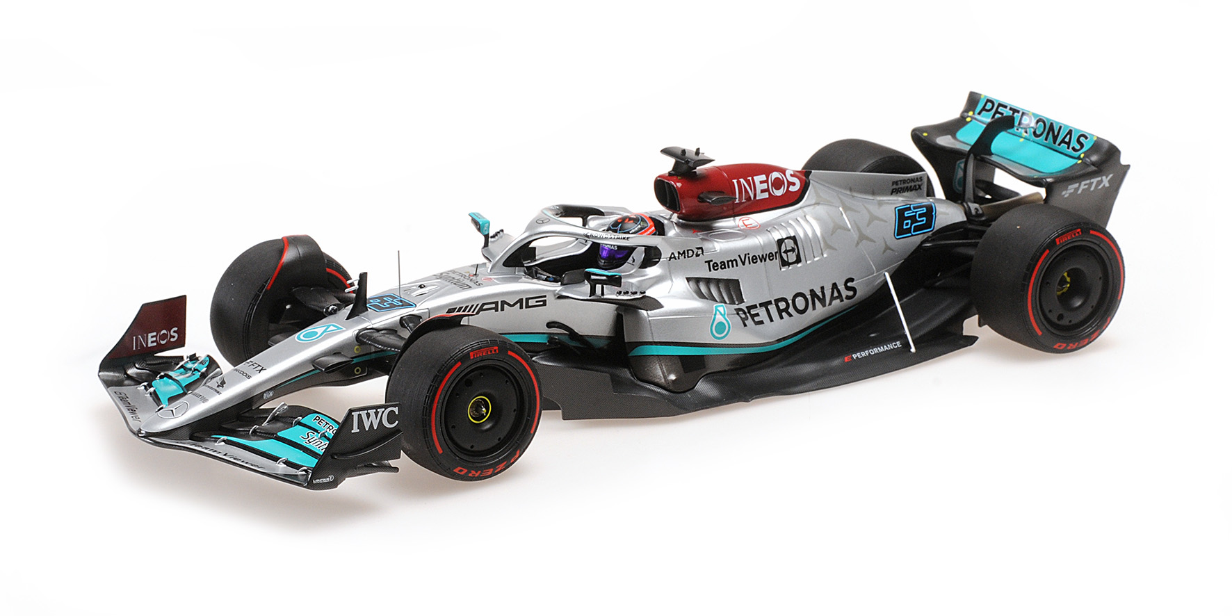 MERCEDES-AMG PETRONAS FORMULA ONE TEAM F1 W13 E PERFORMANCE - GEORGE RUSSELL - SPAIN GP 2022
