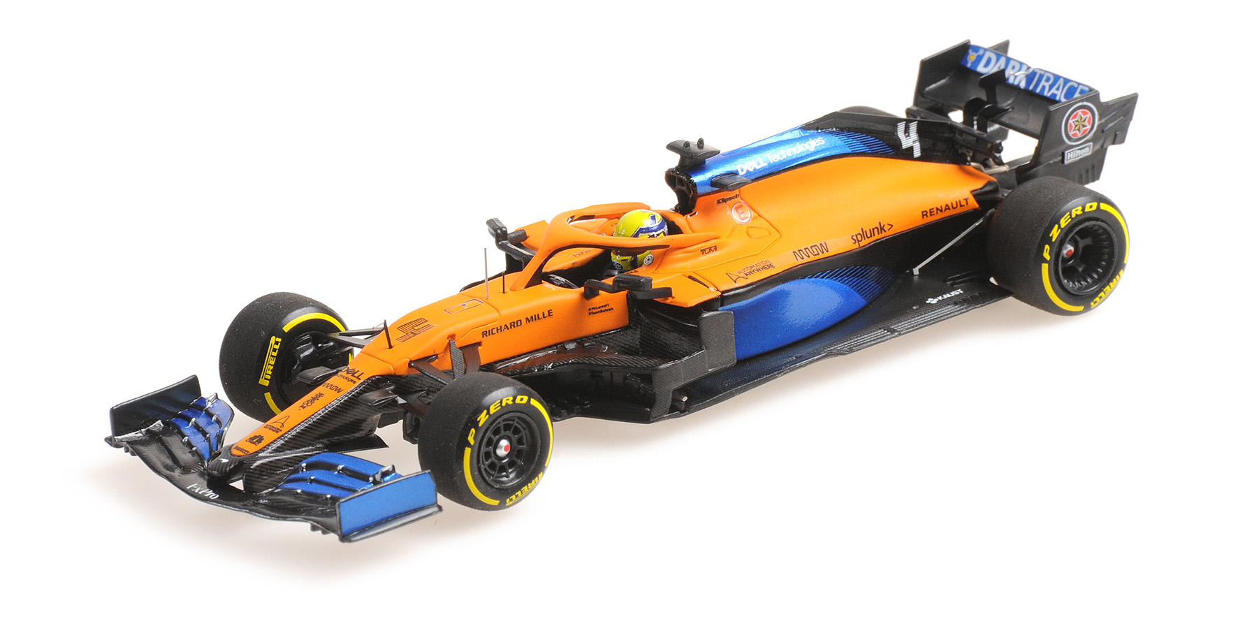 MCLAREN RENAULT MCL35 - LANDO NORRIS - 2020 - LAUNCH SPEC