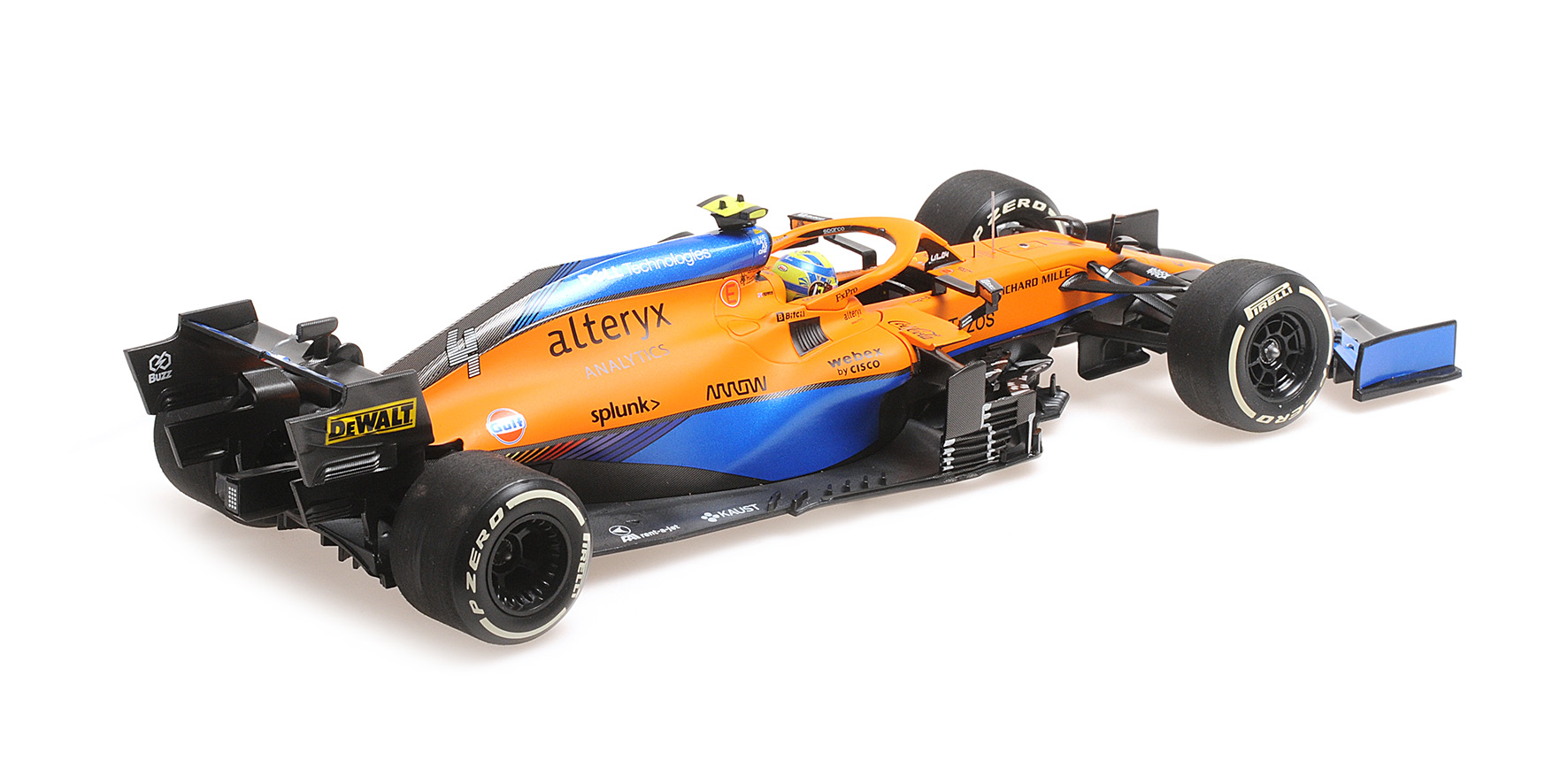 MCLAREN F1 TEAM MCL35M - LANDO NORRIS - 2ND PLACE ITALIAN GP 2021