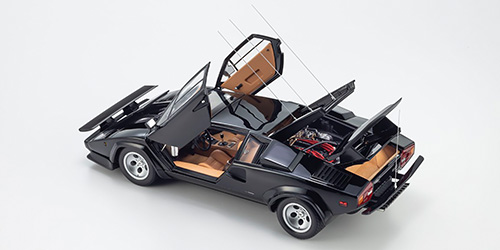 LAMBORGHINI COUNTACH LP 400 S - THE CANNONBALL RUN - BLACK (08320BKCR)