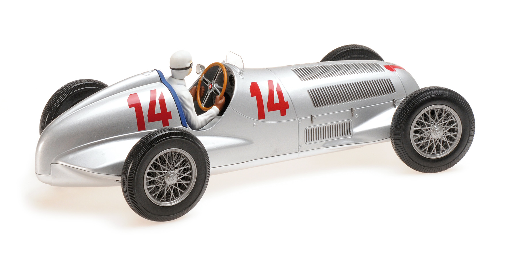 MERCEDES-BENZ W125 - DAIMLER - BENZ AG - MANFRED V. BRAUCHITSCH - 2ND PLACE GP VON DEUTSCHLAND 1937